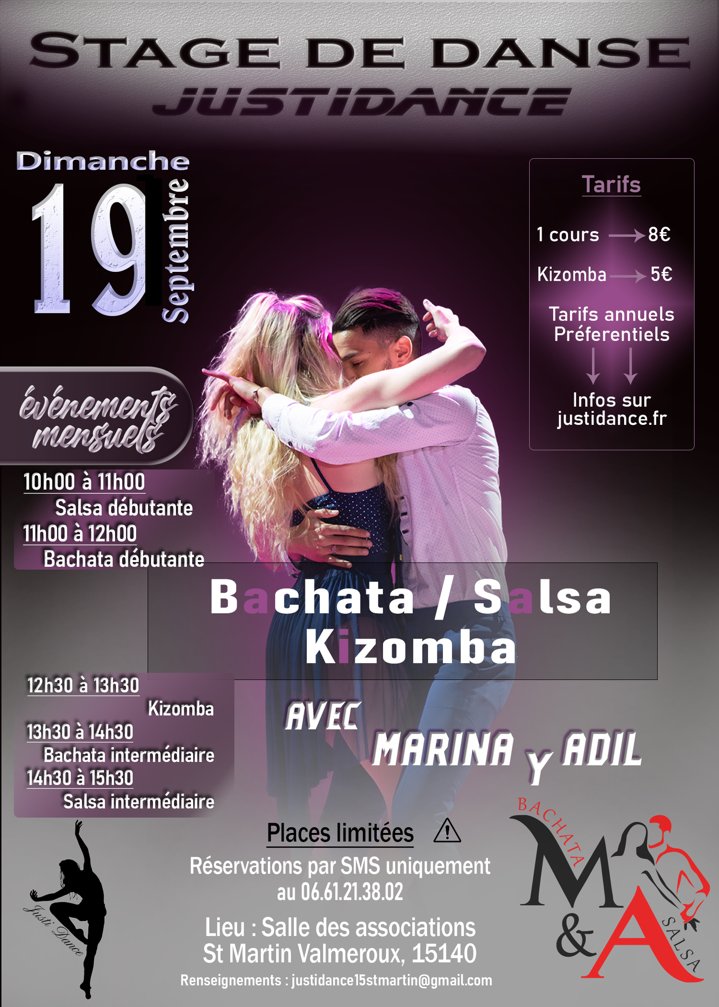 Evénements de la saison 2021 / 2022